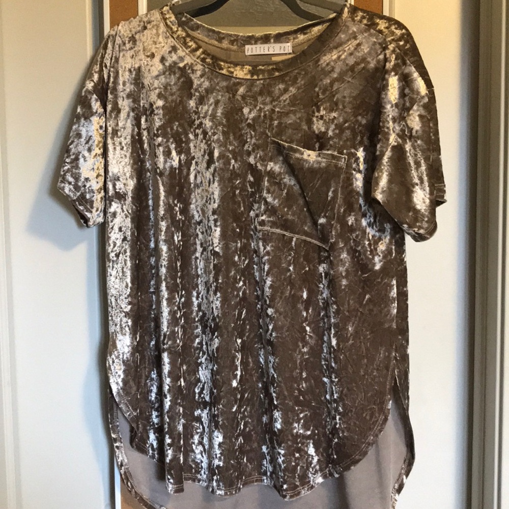 Velvet shirt